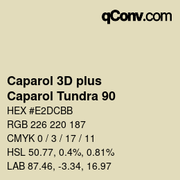 カラーコード: Caparol 3D plus - Caparol Tundra 90 | qconv.com