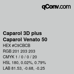 Farbcode: Caparol 3D plus - Caparol Venato 50 | qconv.com