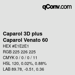 Farbcode: Caparol 3D plus - Caparol Venato 60 | qconv.com