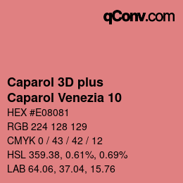 Farbcode: Caparol 3D plus - Caparol Venezia 10 | qconv.com