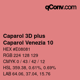 Farbcode: Caparol 3D plus - Caparol Venezia 10 | qconv.com