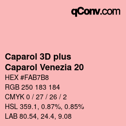 Código de color: Caparol 3D plus - Caparol Venezia 20 | qconv.com