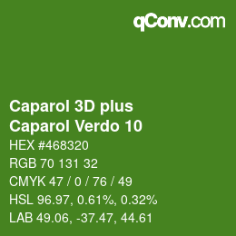 Farbcode: Caparol 3D plus - Caparol Verdo 10 | qconv.com