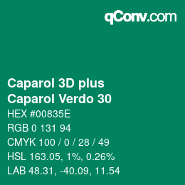 カラーコード: Caparol 3D plus - Caparol Verdo 30 | qconv.com