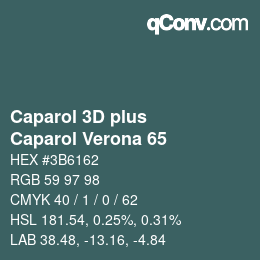 Farbcode: Caparol 3D plus - Caparol Verona 65 | qconv.com