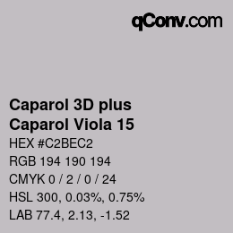 カラーコード: Caparol 3D plus - Caparol Viola 15 | qconv.com