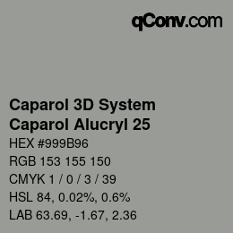 Farbcode: Caparol 3D System - Caparol Alucryl 25 | qconv.com