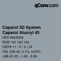 Farbcode: Caparol 3D System - Caparol Alucryl 45 | qconv.com
