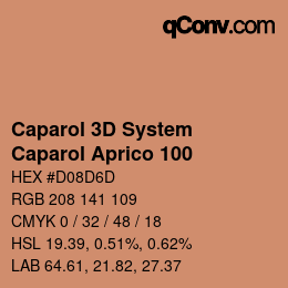 カラーコード: Caparol 3D System - Caparol Aprico 100 | qconv.com