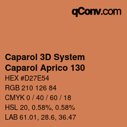 カラーコード: Caparol 3D System - Caparol Aprico 130 | qconv.com