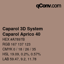 カラーコード: Caparol 3D System - Caparol Aprico 40 | qconv.com