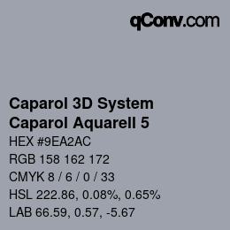 カラーコード: Caparol 3D System - Caparol Aquarell 5 | qconv.com