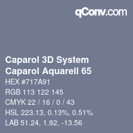 カラーコード: Caparol 3D System - Caparol Aquarell 65 | qconv.com