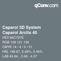 カラーコード: Caparol 3D System - Caparol Arctis 40 | qconv.com