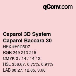 颜色代码: Caparol 3D System - Caparol Baccara 30 | qconv.com