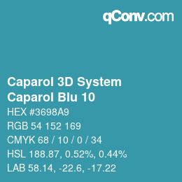 カラーコード: Caparol 3D System - Caparol Blu 10 | qconv.com