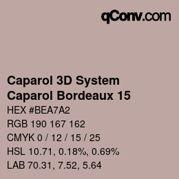 カラーコード: Caparol 3D System - Caparol Bordeaux 15 | qconv.com