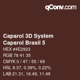 Color code: Caparol 3D System - Caparol Brasil 5 | qconv.com