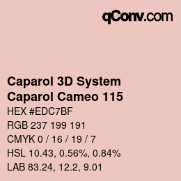 Farbcode: Caparol 3D System - Caparol Cameo 115 | qconv.com