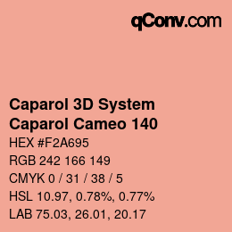 Farbcode: Caparol 3D System - Caparol Cameo 140 | qconv.com