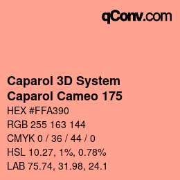 Color code: Caparol 3D System - Caparol Cameo 175 | qconv.com