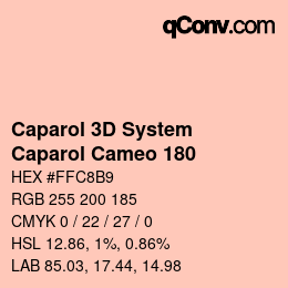 Farbcode: Caparol 3D System - Caparol Cameo 180 | qconv.com