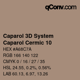 Color code: Caparol 3D System - Caparol Cermic 10 | qconv.com