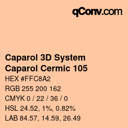 Color code: Caparol 3D System - Caparol Cermic 105 | qconv.com