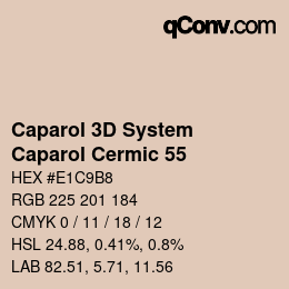 カラーコード: Caparol 3D System - Caparol Cermic 55 | qconv.com