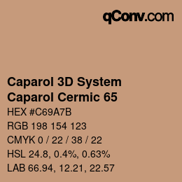 カラーコード: Caparol 3D System - Caparol Cermic 65 | qconv.com