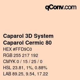 Color code: Caparol 3D System - Caparol Cermic 80 | qconv.com