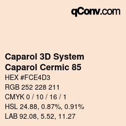 カラーコード: Caparol 3D System - Caparol Cermic 85 | qconv.com