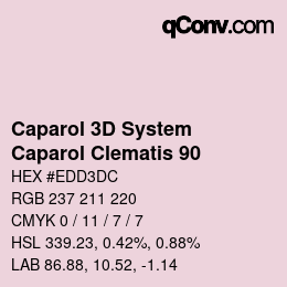 カラーコード: Caparol 3D System - Caparol Clematis 90 | qconv.com