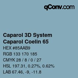 Farbcode: Caparol 3D System - Caparol Coelin 65 | qconv.com