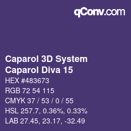 カラーコード: Caparol 3D System - Caparol Diva 15 | qconv.com