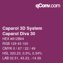 カラーコード: Caparol 3D System - Caparol Diva 30 | qconv.com