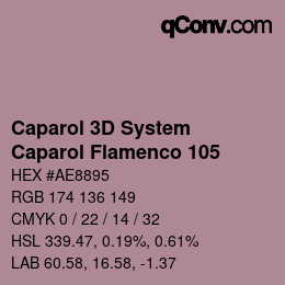 Farbcode: Caparol 3D System - Caparol Flamenco 105 | qconv.com