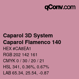 カラーコード: Caparol 3D System - Caparol Flamenco 140 | qconv.com