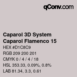 Farbcode: Caparol 3D System - Caparol Flamenco 15 | qconv.com