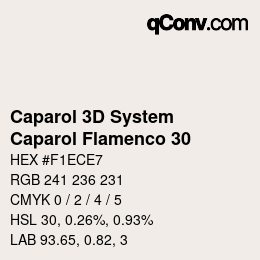 カラーコード: Caparol 3D System - Caparol Flamenco 30 | qconv.com