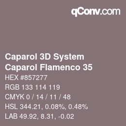 Farbcode: Caparol 3D System - Caparol Flamenco 35 | qconv.com