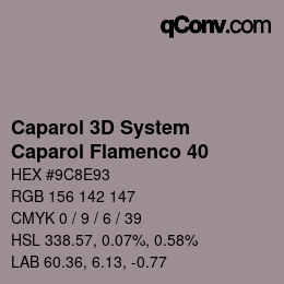 Farbcode: Caparol 3D System - Caparol Flamenco 40 | qconv.com