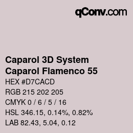 Color code: Caparol 3D System - Caparol Flamenco 55 | qconv.com