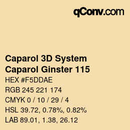 カラーコード: Caparol 3D System - Caparol Ginster 115 | qconv.com