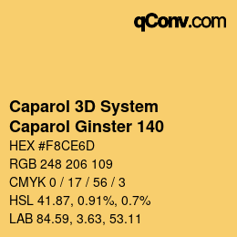 Code couleur: Caparol 3D System - Caparol Ginster 140 | qconv.com