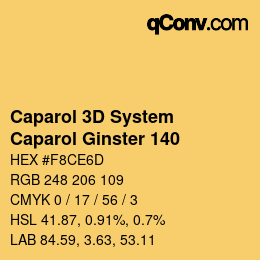 カラーコード: Caparol 3D System - Caparol Ginster 140 | qconv.com