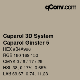 カラーコード: Caparol 3D System - Caparol Ginster 5 | qconv.com