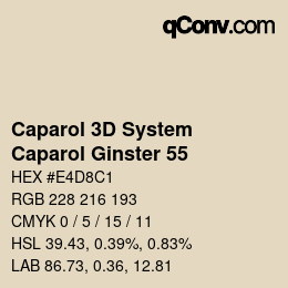 カラーコード: Caparol 3D System - Caparol Ginster 55 | qconv.com