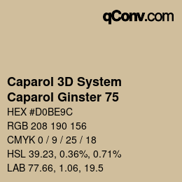 カラーコード: Caparol 3D System - Caparol Ginster 75 | qconv.com