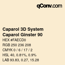 Code couleur: Caparol 3D System - Caparol Ginster 90 | qconv.com